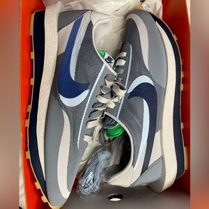 Nike LDWAFFLE SACAI X CLOT COOL GREY Sz US 14 W/Box